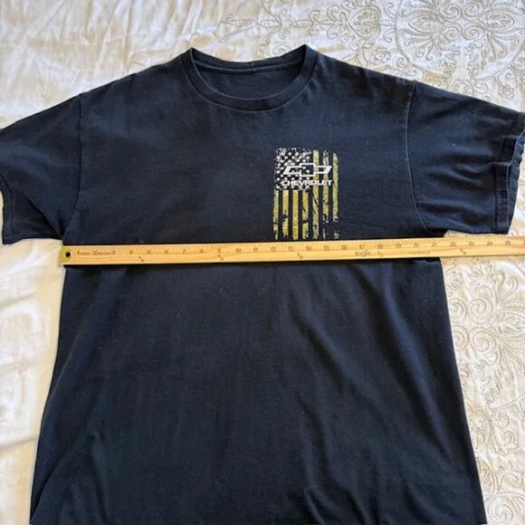 GM Chevrolet American Tradition Realtree Black Camo Large T-Shirt - Picture 3 of 8